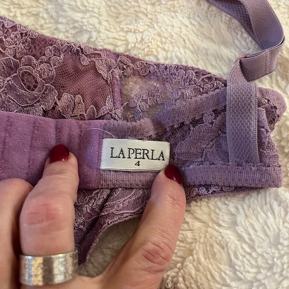 La Perla Lavender Lace Bra - Picture 4 of 7